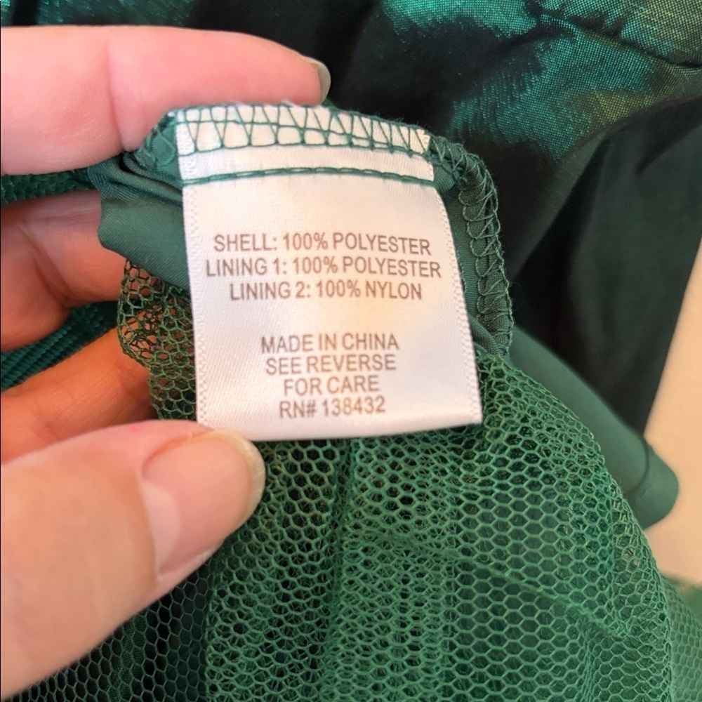 ModCloth Shimmering Emerald Green Sleeveless Fit & Flare Dress - Picture 8 of 9